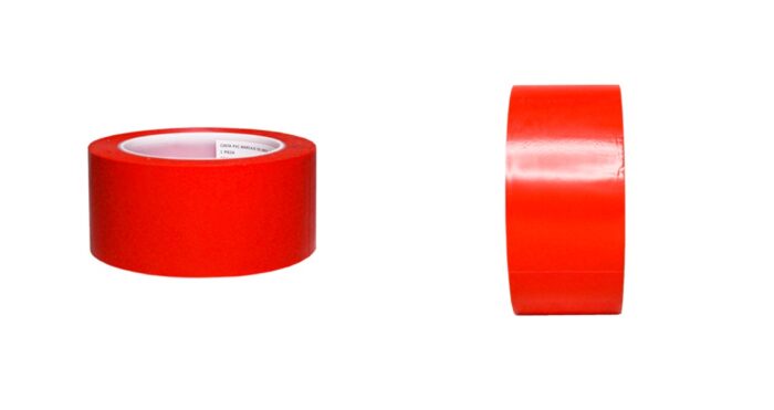CINTA DELIMITADORA PVC 5 CM X 33 M, ROJO / AMARILLO / VERDE - Imagen 2