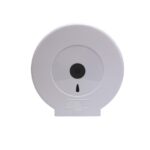 DISPENSADOR PAPEL HIGIENICO PLASTICO (BLANCO/ NEGRO) / ACERO
