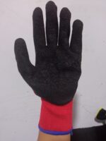 GUANTE ANTICORTE ROJO / NEGRO X 12 UNID - Imagen 2